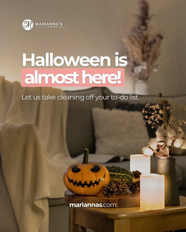 Halloween is almost here, don't let a long list of house chores scare away your…